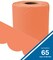 Carson Dellosa 65Ft of Orange Bulletin Board Borders, 1 Roll of Scalloped Trim for Rolling Whiteboard, Cork and Posterboard, Party, Halloween, Office Decorations, and Classroom Decor